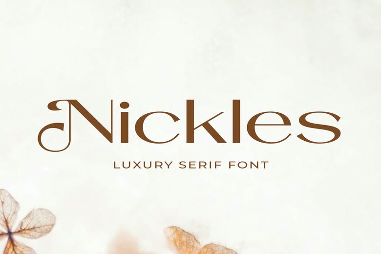 Nickles Font
