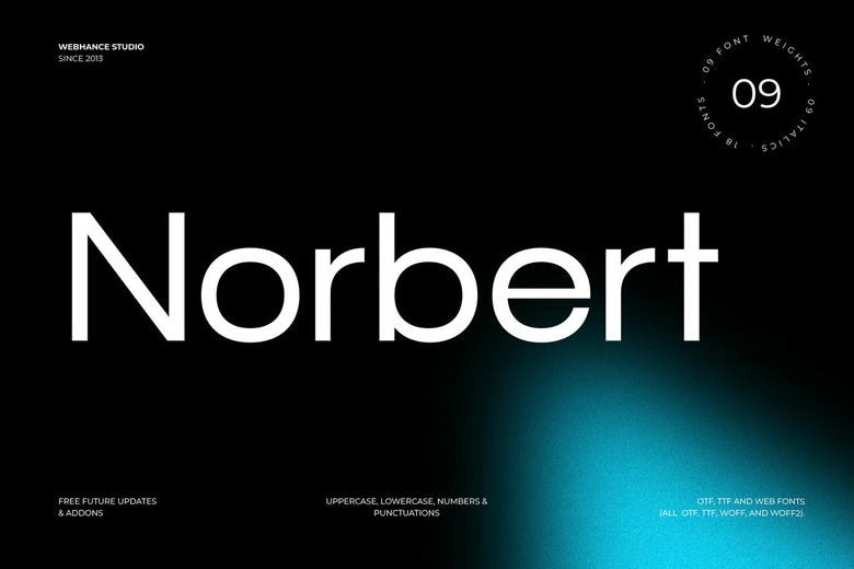 Norbert Font Family