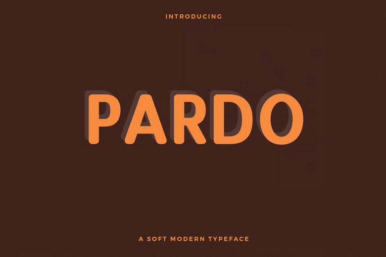 Pardo Round Font Family