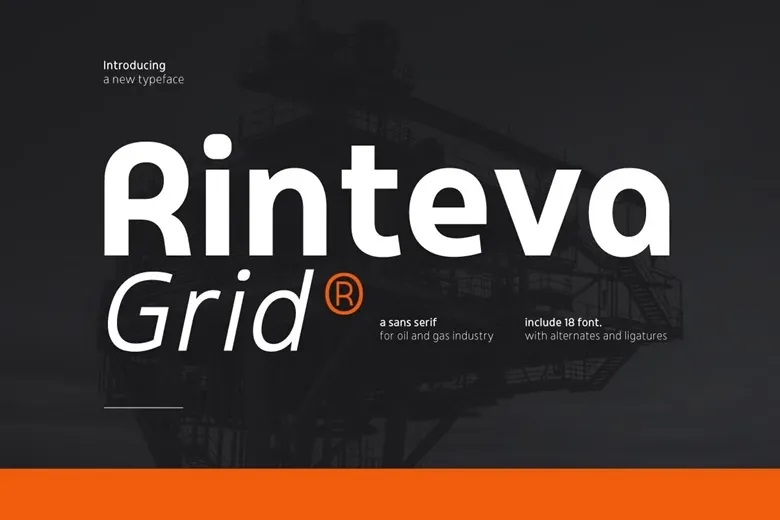 Rinteva Grid Font
