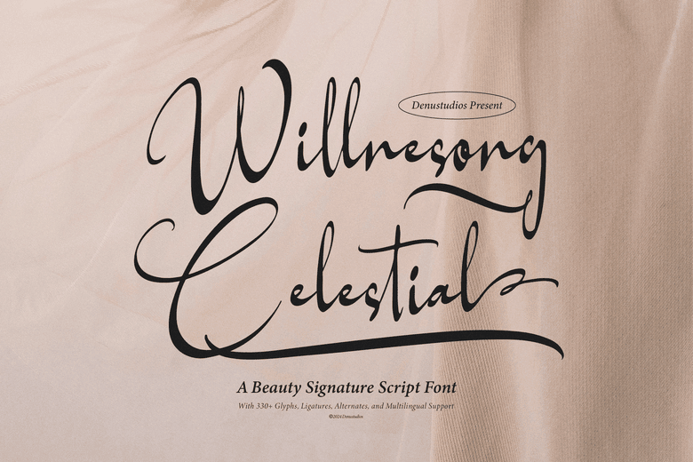 Willnesong Celestial Font