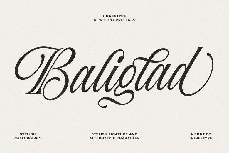 Baliglad Font