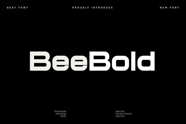 BeeBold Font