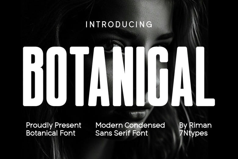 Botanical Font