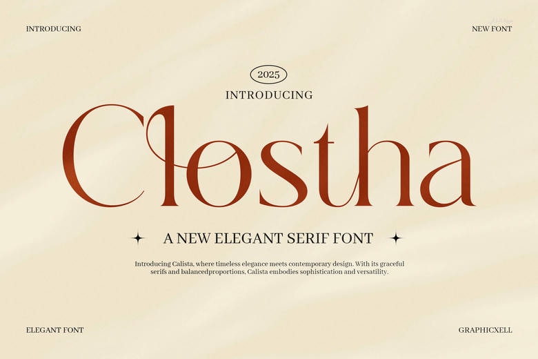 Clostha Font