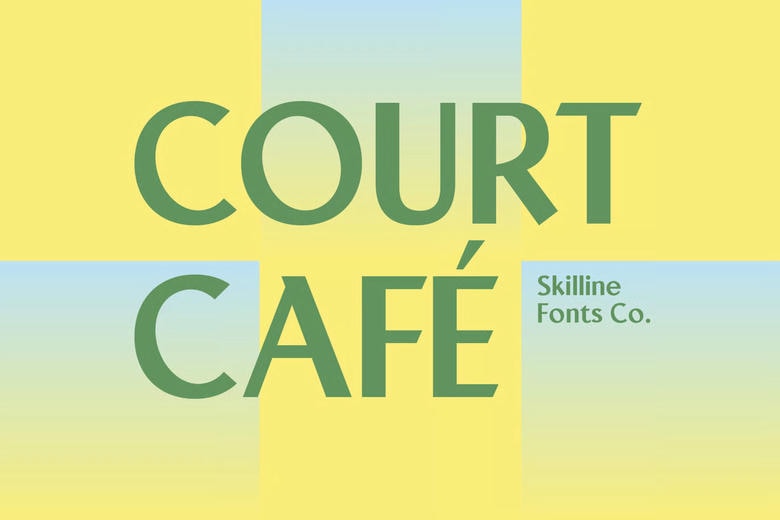 Court Cafe Font