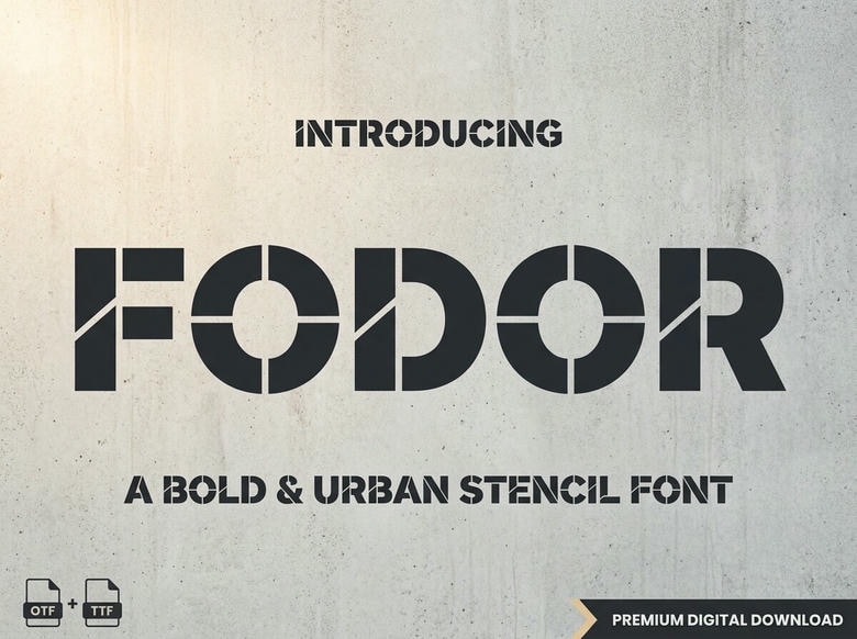 Fodor Font