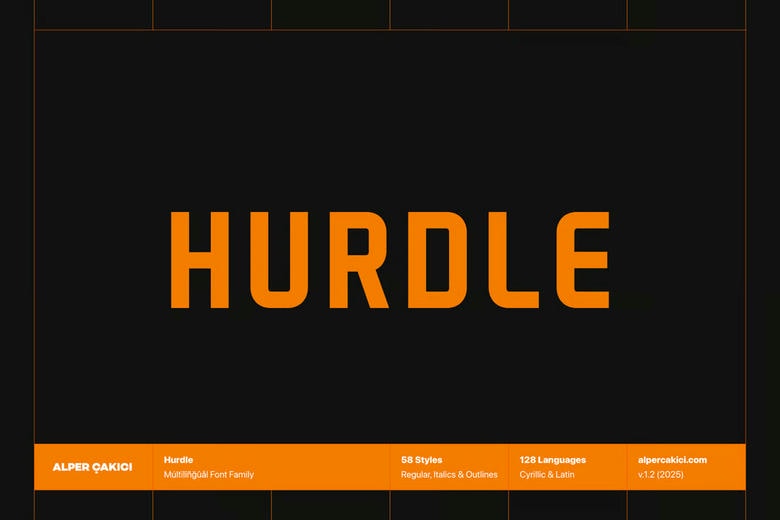 Hurdle Font