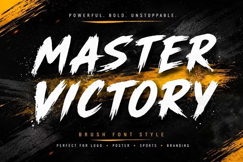 Master Victory Font