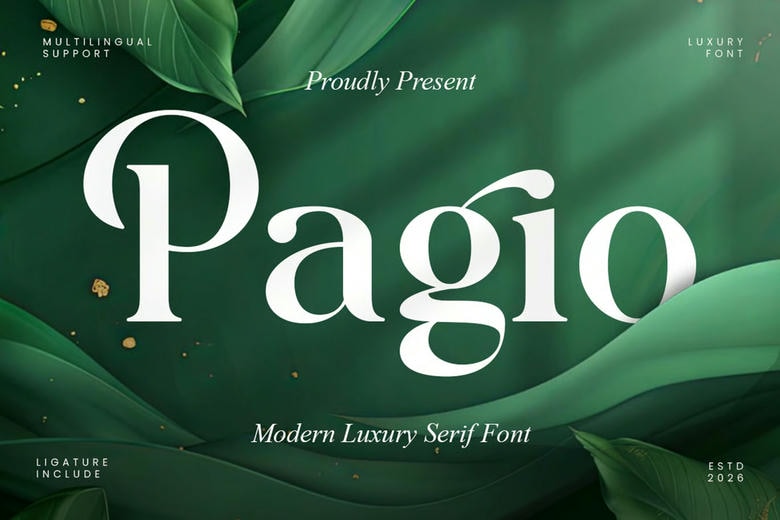 Pagio Font