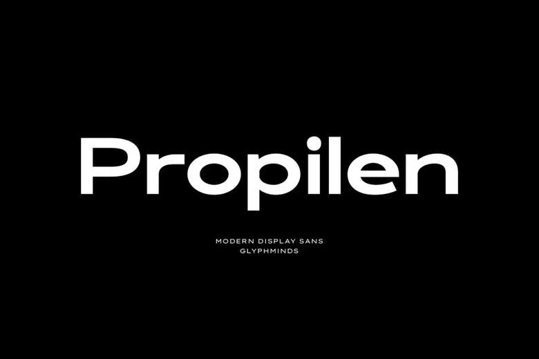 Propilen Font