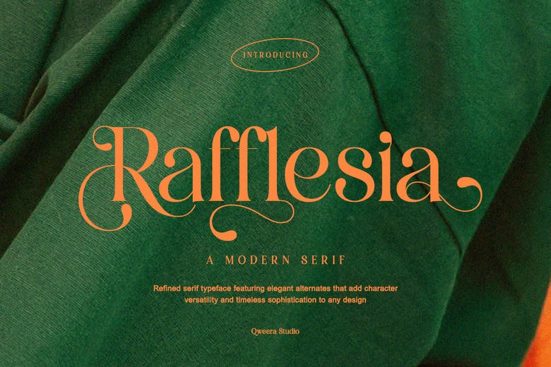Rafflesia Font