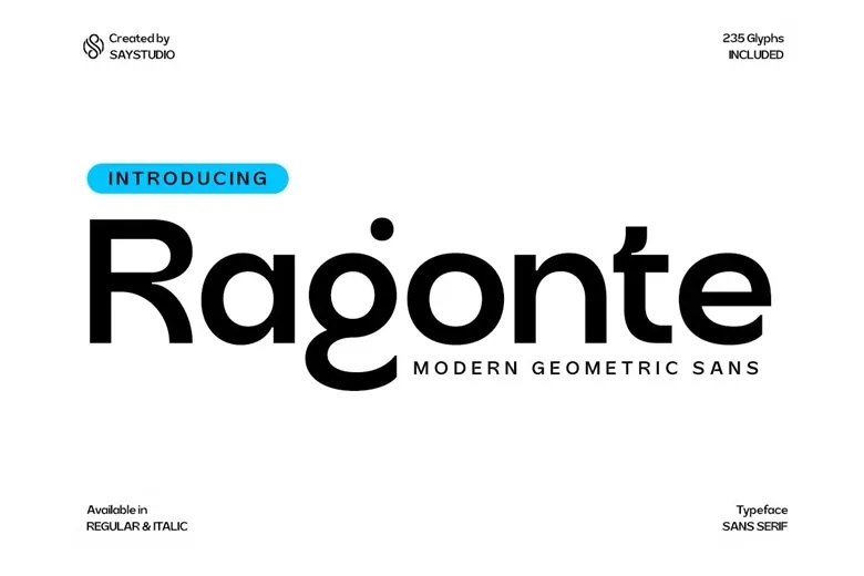 Ragonte Font
