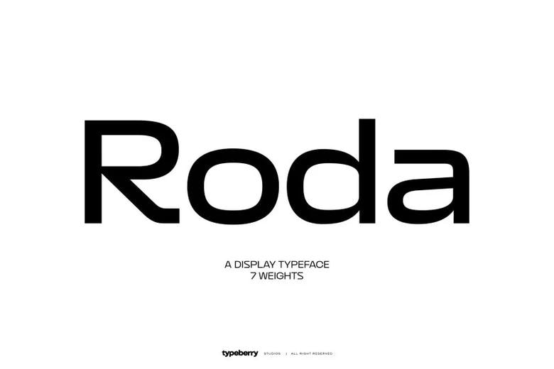 Roda Sans Font