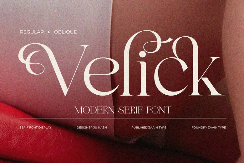 Velick Font