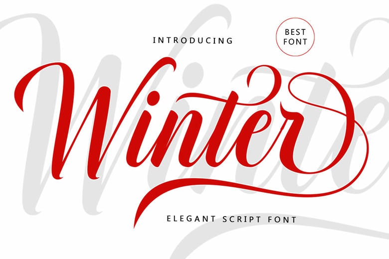Winter Font