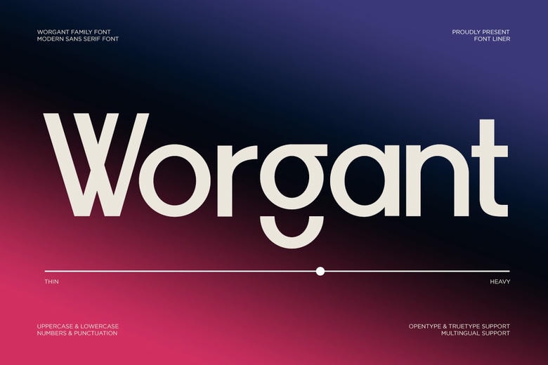 Worgant Font