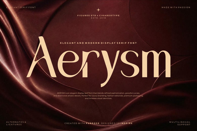 Aerysm Font