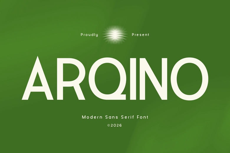 Arqino Font
