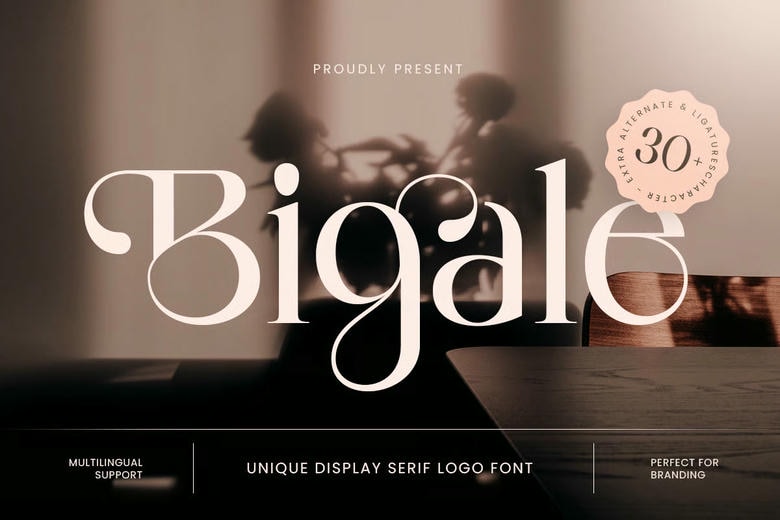 Bigale Font