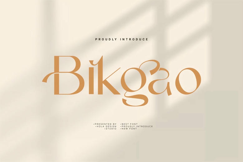 Bikgao Font