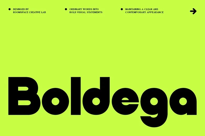 Boldega Font