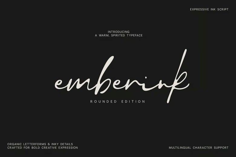 Emberink Font