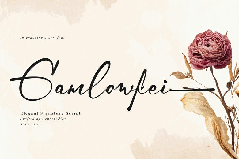 Gamlowfei Font