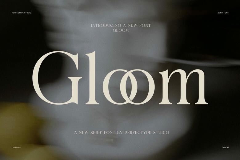 Gloom Serif Font