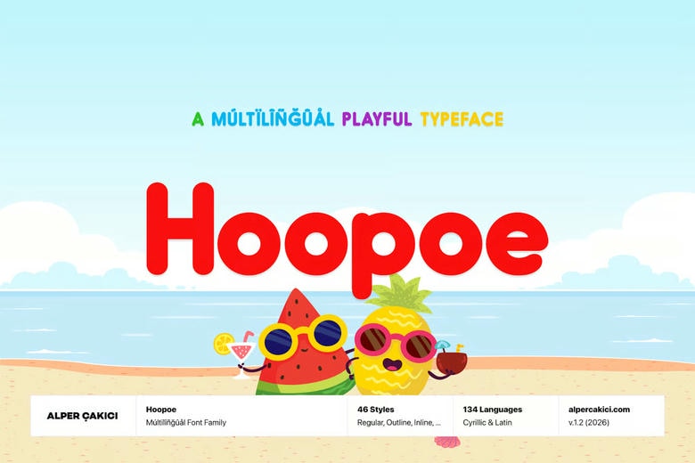 Hoopoe Font Family