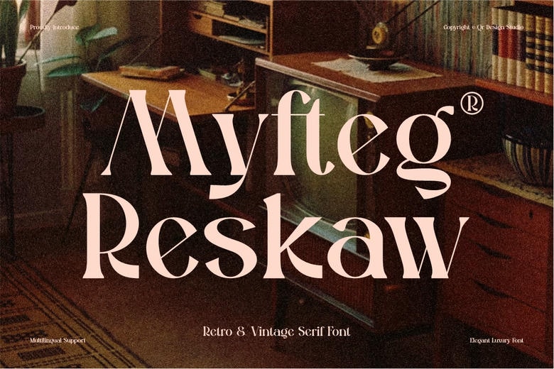 Myftag Reskow Font