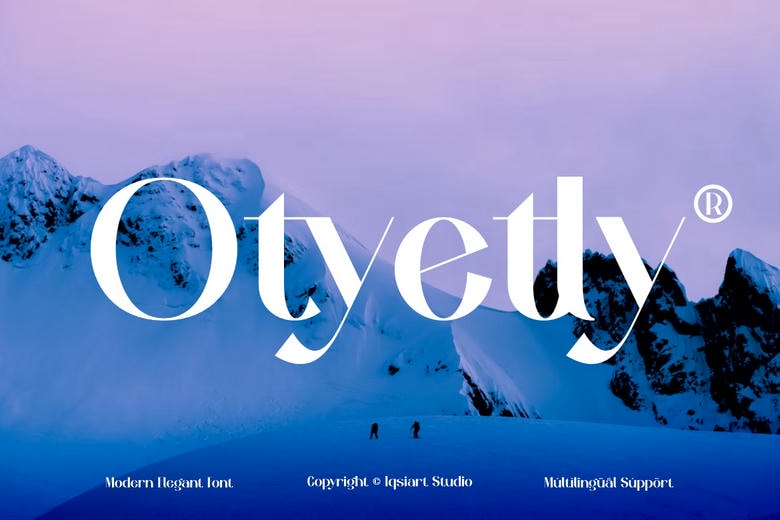 Otyetly Font