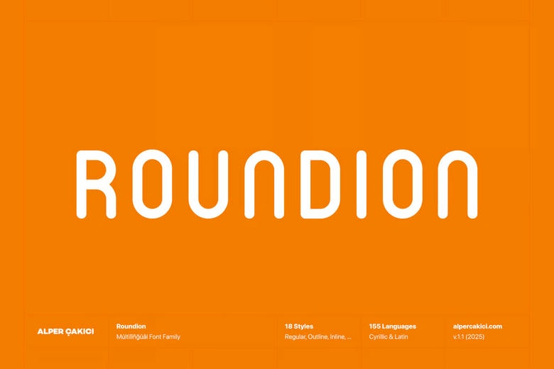 Roundion Font