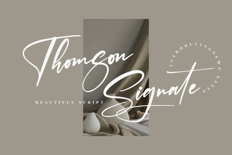 Thomson Signate Font