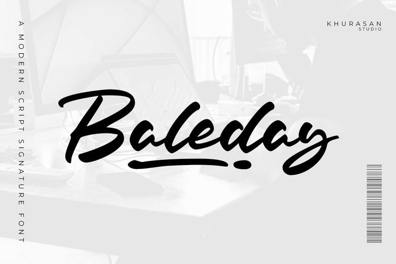 Baleday Font