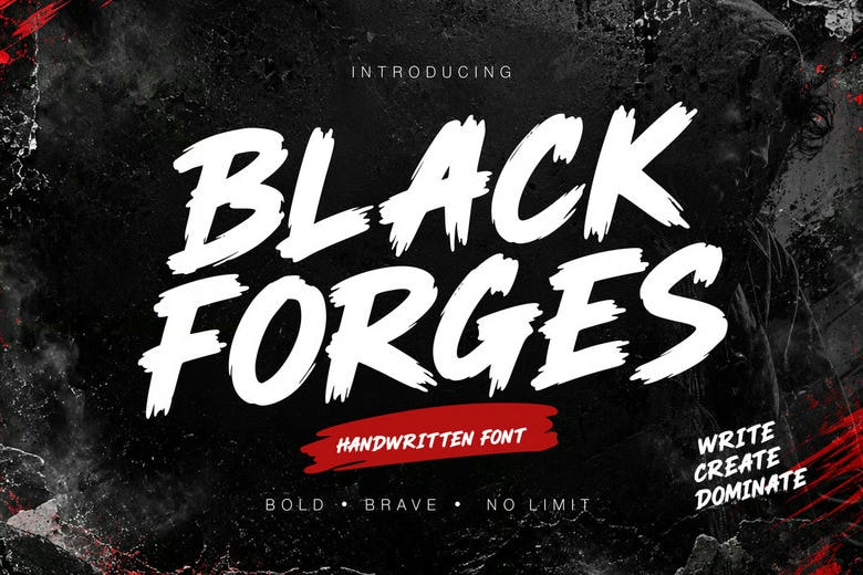 Black Forges Font