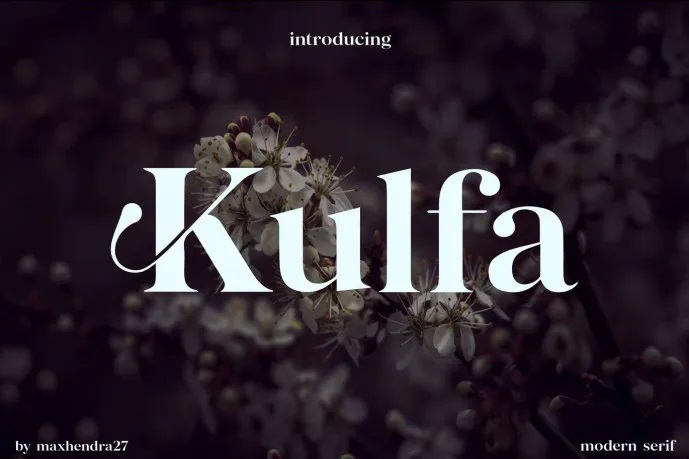 Kulfa Font