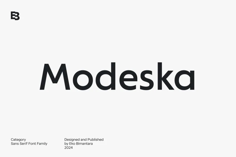 Modeska Font