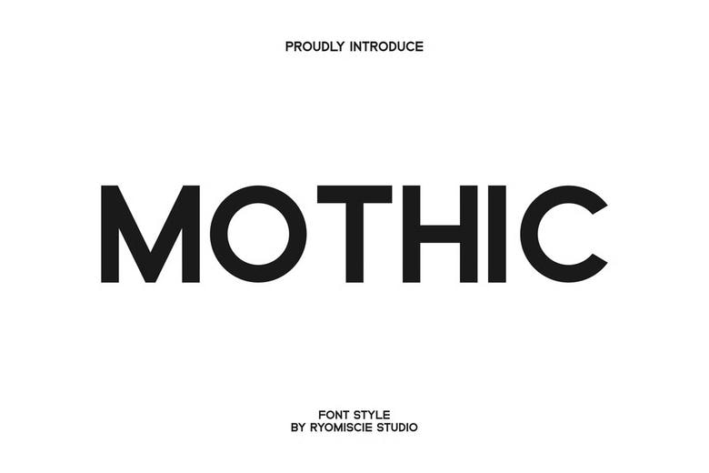 Mothic Font