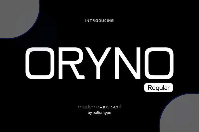 Oryno Regular Font