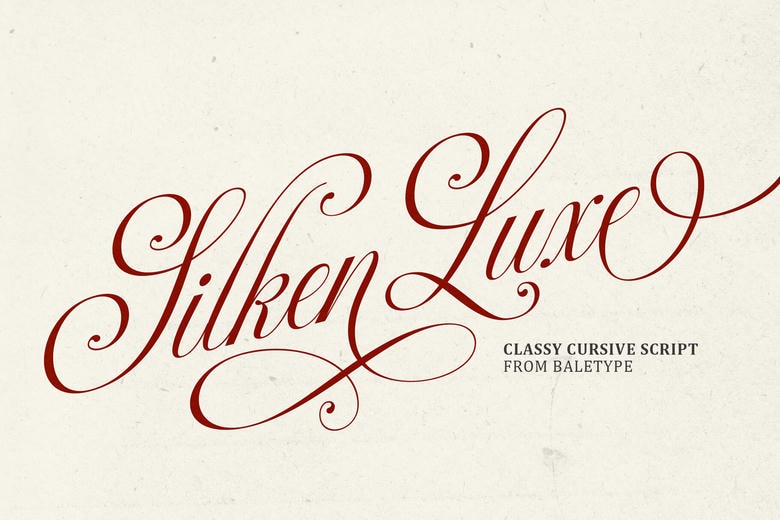 Silken Luxe Font