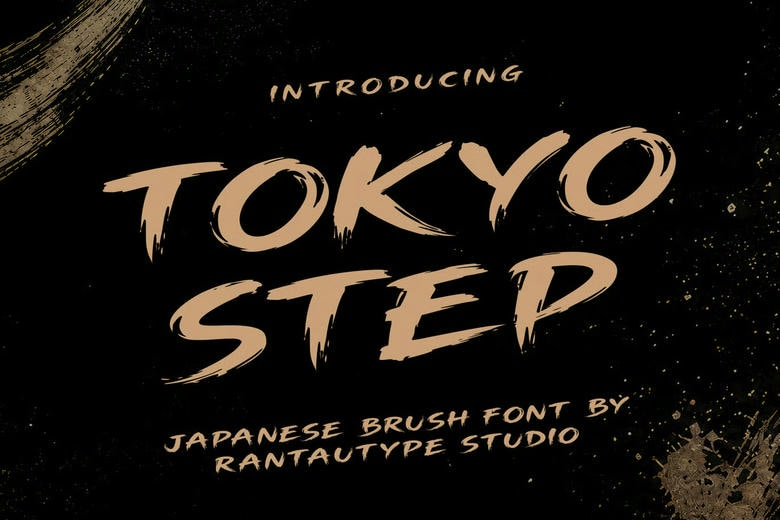Tokyo Step Font
