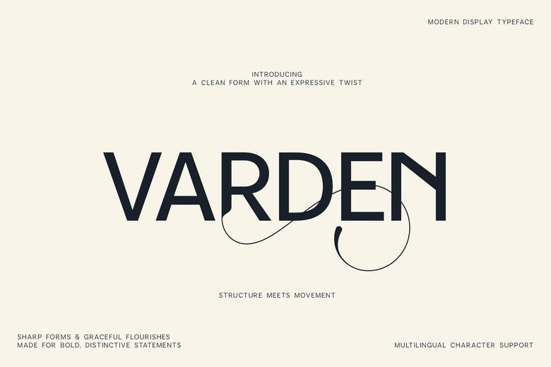 Varden Font