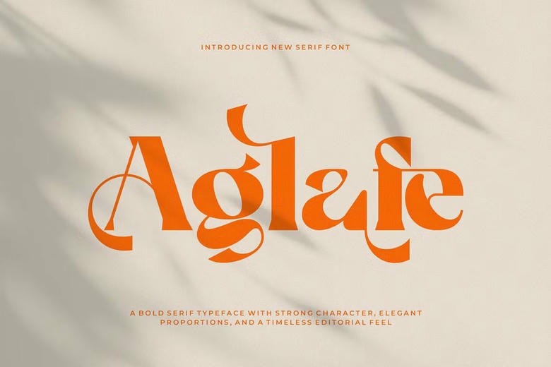 Aglafe Font