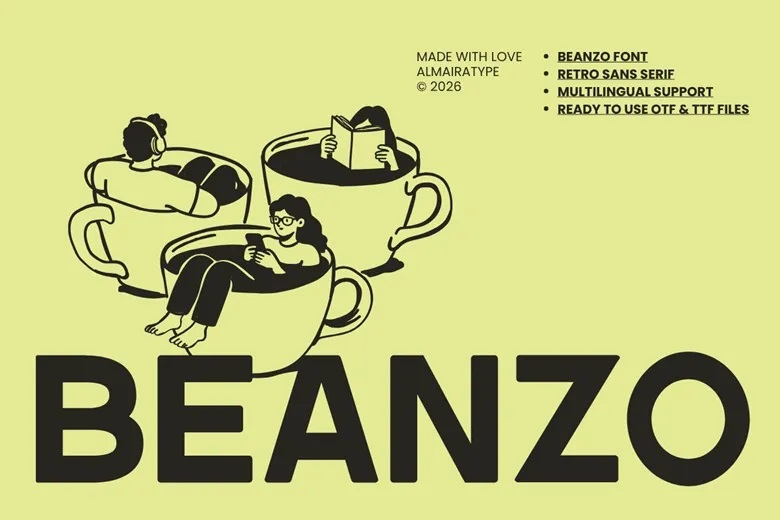 Beanzo Font