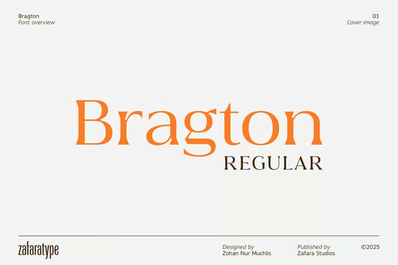 Bragton Regular Font