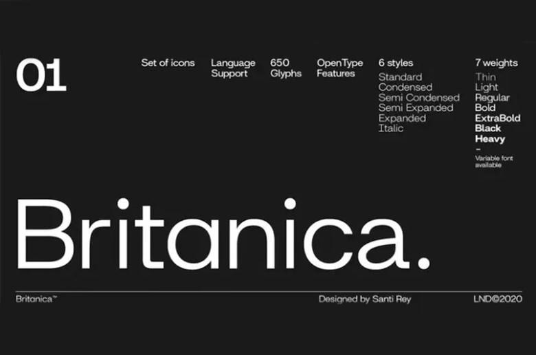 Britanica Font