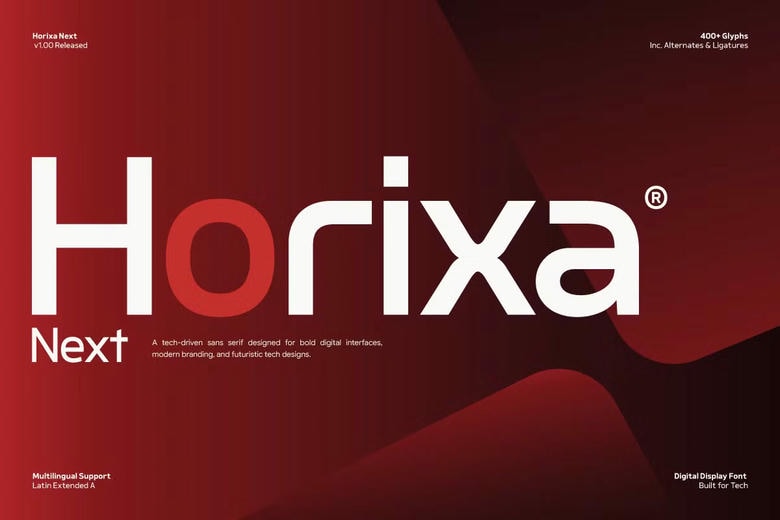 Horixa Next Font