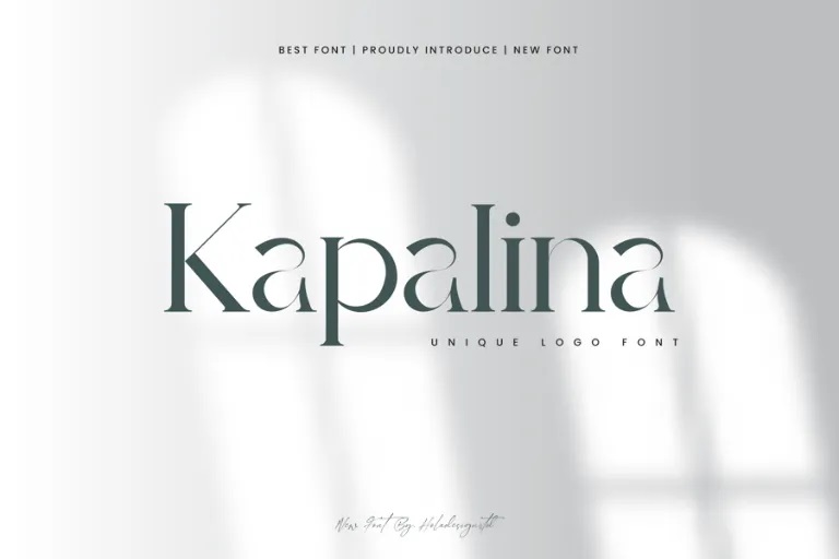 Kapalina Font