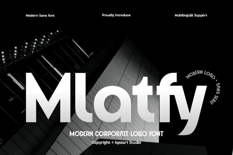 Mlatfy Font